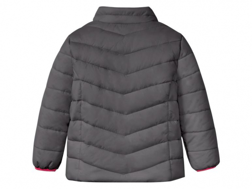 Куртка демісезонна 116 см (5-6 years)   водовідштовхувальна та вітрозахисна для дівчинки Lupilu 342168 сірий 64158