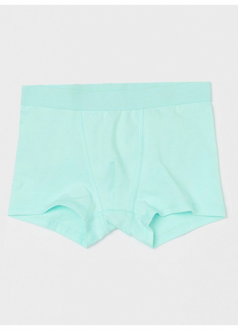 Трусики 122-128 см (6-8 years)   -боксери однотонні для хлопчика H&amp;M 0785948-036 бірюза 83060