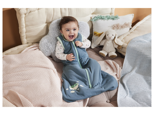 Спальний мішок бавовняний утеплений для хлопчика Lupilu 417214 092 см (18-24 months) синій 82946 Спальний мішок бавовняний утеплений для хлопчика Lupilu 417214 092 см (18-24 months) синій 82946