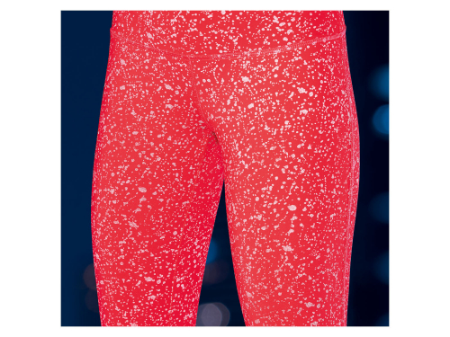 Спортивні легінси зі світловідбивними елементами для жінки Crivit 363821 34 / XS рожевий  77336