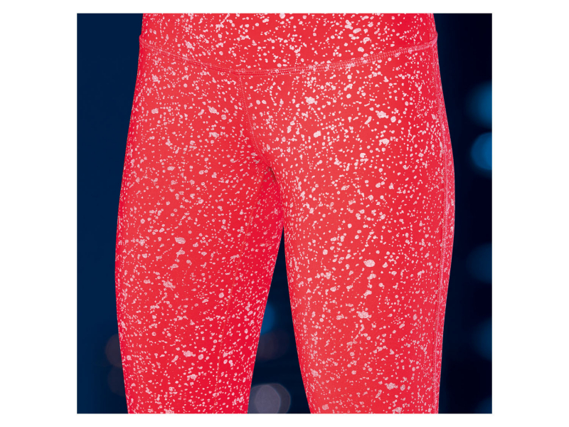 Спортивні легінси зі світловідбивними елементами для жінки Crivit 363821 34 / XS рожевий  77336