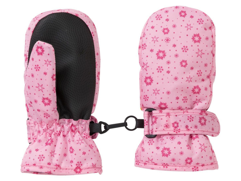 Рукавиці  для дівчинки Lupilu 317325 розмір перчаток 2.5 (2-3 years, 92-98 см) рожевий 65722
