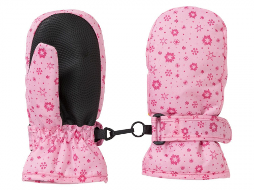 Рукавиці  для дівчинки Lupilu 317325 розмір перчаток 3.5 (3-5 years, 104-116 см) рожевий 69299