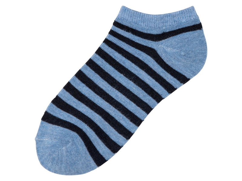 Шкарпетки 5 пар короткі для хлопчика Pepperts 372434 розмір взуття 35-38 (11-16 years) блакитний  76382