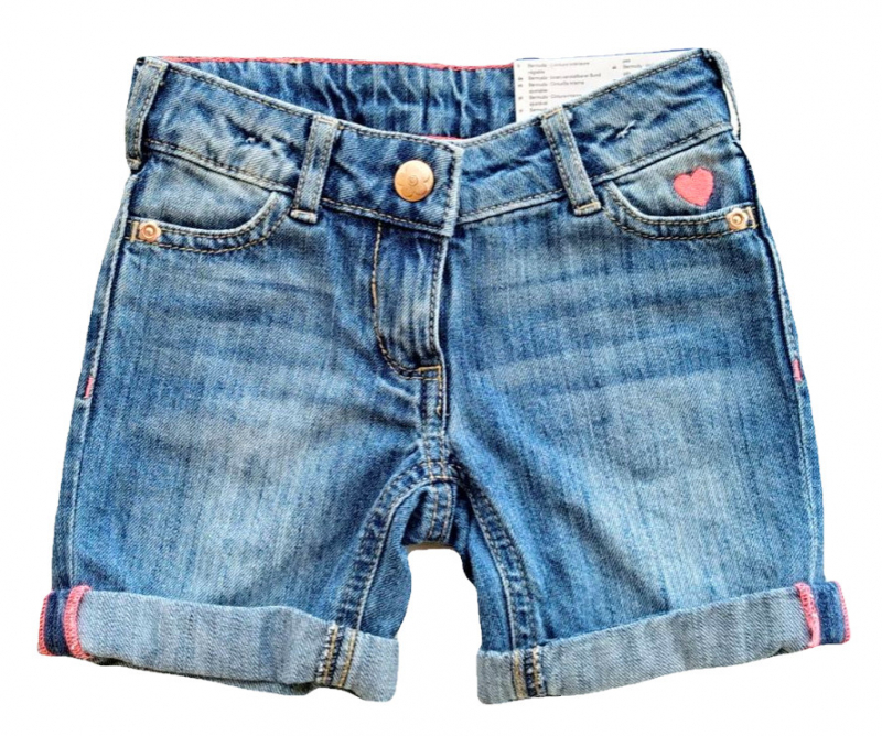 Шорти    джинсові для дівчинки C&amp;A 2089852 092 см (18-24 months) синій 67908