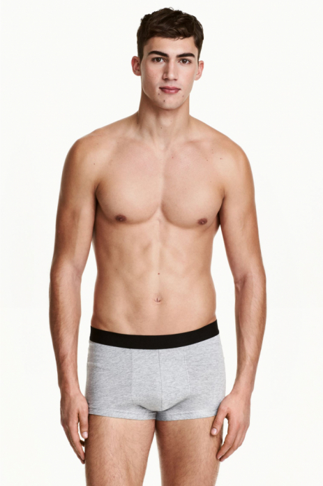 Труси для чоловіка H&M 0184583014 36 / S сірий 59814 Труси для чоловіка H&M 0184583014 36 / S сірий 59814