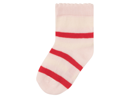 Шкарпетки    2 пари середньої довжини для дівчинки Lupilu 370250 розмір взуття 11-14 (0-3 months) Різнобарвний 68572