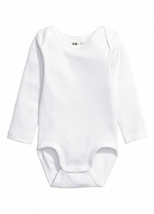 Боді 092 см (18-24 months) бавовняне для хлопчика H&M 0472064001 білий 85555 Боді 092 см (18-24 months) бавовняне для хлопчика H&M 0472064001 білий 85555