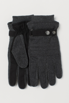Перчатки 9.5,L,XL   на флісовій підкладці для чоловіка H&amp;M 0742739-002 Різнобарвний 85858