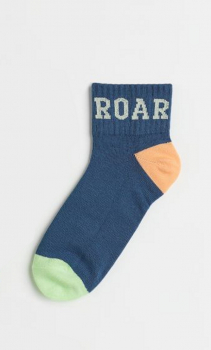 Шкарпетки 34-36   з широкою резинкою для хлопчика H&amp;M 0487207-029 темно-синій 80997