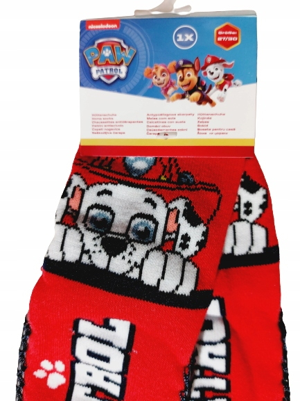 Шкарпетки-капці  для хлопчика Nickelodeon 939419 розмір взуття 27-30 (4-6 years) червоний 68708