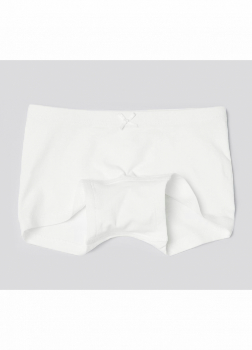 Трусики 134-140 см (8-10 years) -боксери однотонні для дівчинки H&M 0688916-117 молочний 75976 Трусики 134-140 см (8-10 years) -боксери однотонні для дівчинки H&M 0688916-117 молочний 75976