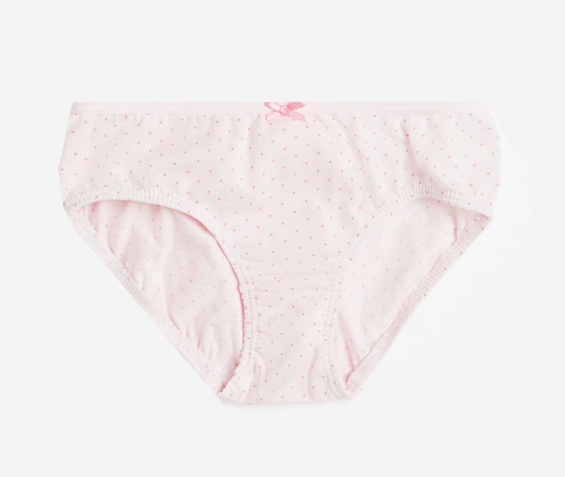 Трусики 122-128 см (6-8 years)   сліпи для дівчинки H&amp;M 0624543-030 рожевий 90654