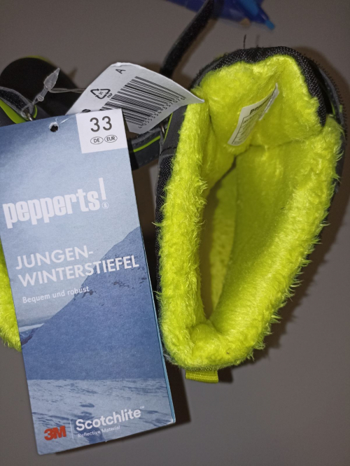 Чоботи для хлопчика Pepperts 363052 розмір взуття 33 чорний 66057 Чоботи для хлопчика Pepperts 363052 розмір взуття 33 чорний 66057