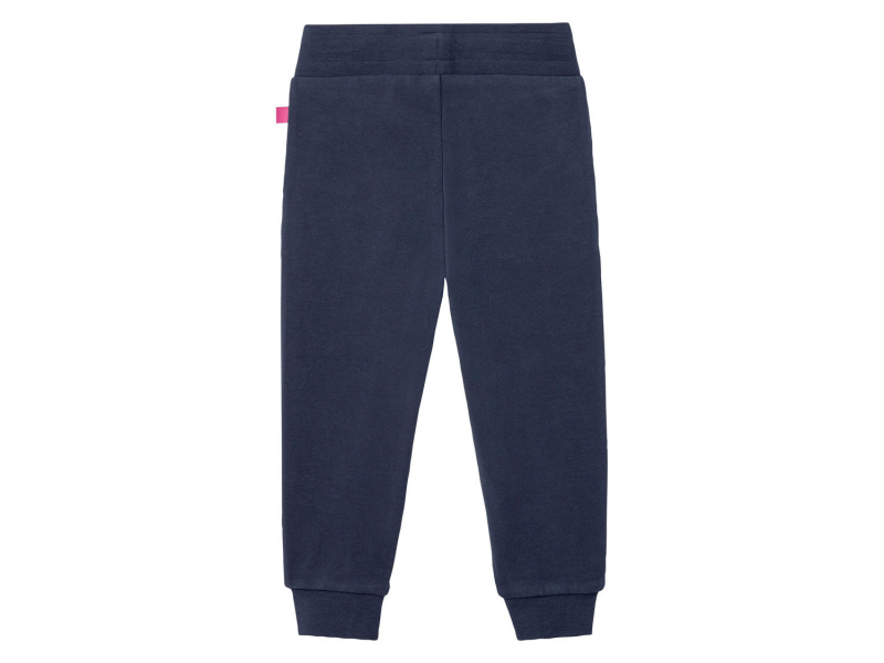 Спортивні штани двунитка для дівчинки Lupilu 357721 098-104 см (2-4 years) темно-синій 72525