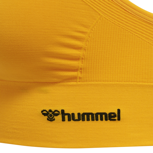 Спортивний топ безшовний для жінки Hummel 211850 38 / M жовтий  77977