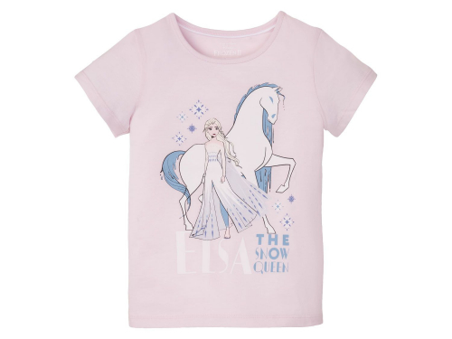 Піжама (футболка і шорти) для дівчинки Disney 349309 086-92 см (12-24 months) рожевий  74205