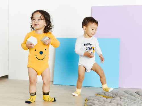 Бодік з довгими рукавами для хлопчика Disney 370491 062-68 см (2-6 months) білий  75568