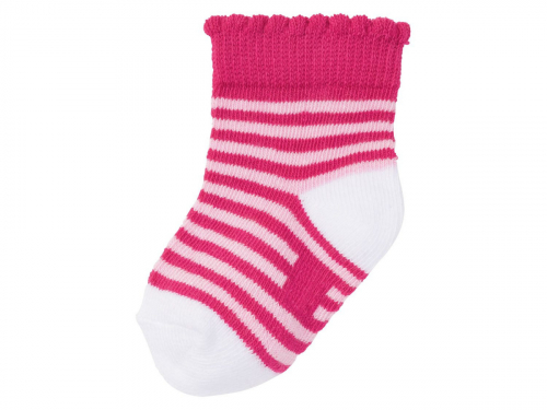 Шкарпетки 3 пари  для дівчинки Lupilu 343180 розмір взуття 19-22 (1-2 years) рожевий 66836