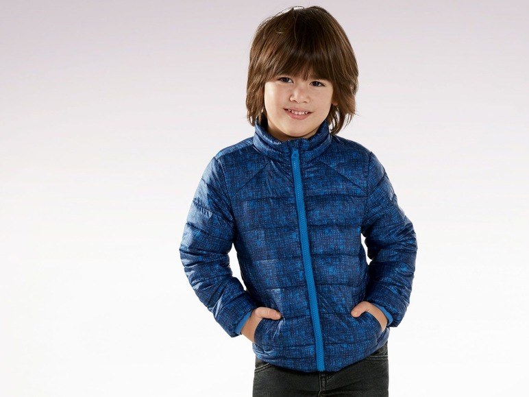 Куртка демісезонна 086 см (12-18 months)   водовідштовхувальна та вітрозахисна для хлопчика Lupilu 313992 синій 63943
