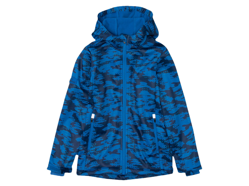 Куртка Softshell водовідштовхувальна та вітрозахисна для хлопчика Rocktrail 376206 146-152 см (10-12 years) синій  81696