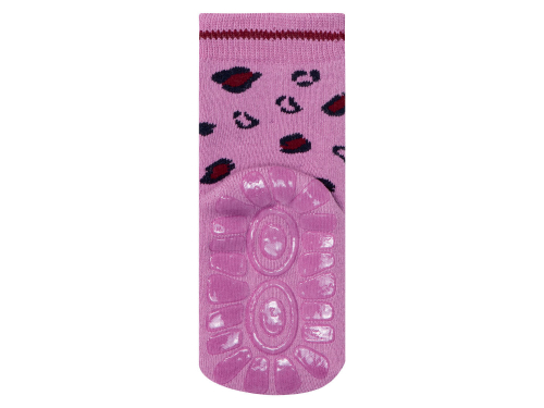 Шкарпетки-капці махрові для дівчинки Lupilu 403270 розмір взуття 19-22 (1-2 years) бузковий  81924