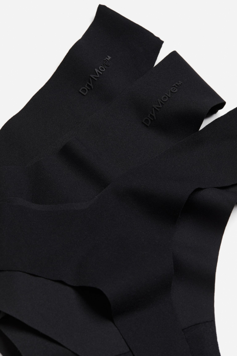 Трусики-стринги з технологією DryMove™ для жінки H&amp;M 1201292-001 42 / XL чорний  87364