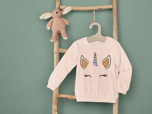 Світшот плюшевий для дівчинки Lupilu 431183 122-128 см (6-8 years) рожевий 87145 Світшот плюшевий для дівчинки Lupilu 431183 122-128 см (6-8 years) рожевий 87145