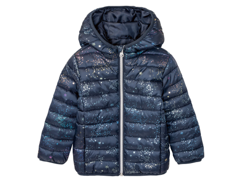 Куртка демісезонна з капюшоном для дівчинки Lupilu 378050 092 см (18-24 months) темно-синій 82773 Куртка демісезонна з капюшоном для дівчинки Lupilu 378050 092 см (18-24 months) темно-синій 82773