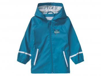 Куртка-дощовик 098-104 см (2-4 years)   водовідштовхувальна та вітрозахисна для хлопчика Lupilu 499001 бірюза 82409