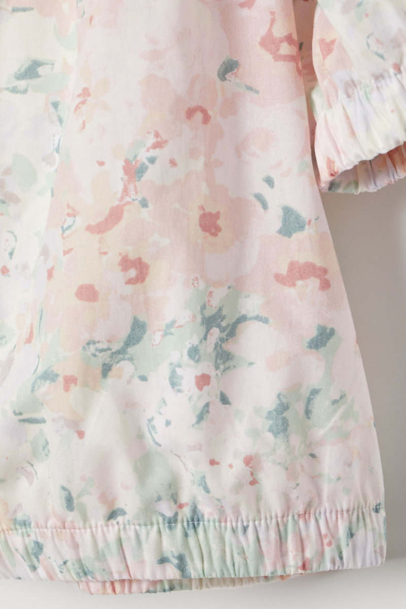 Топ з рукавами-ліхтариками для жінки H&amp;M 0850244-005 38 / M Різнобарвний  82863