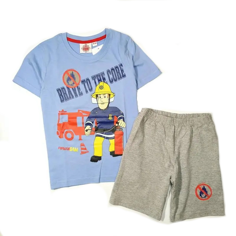 Костюм 122-128 см (6-8 years)   (футболка і шорти) для хлопчика Disney 4052384375539 блакитний 68537