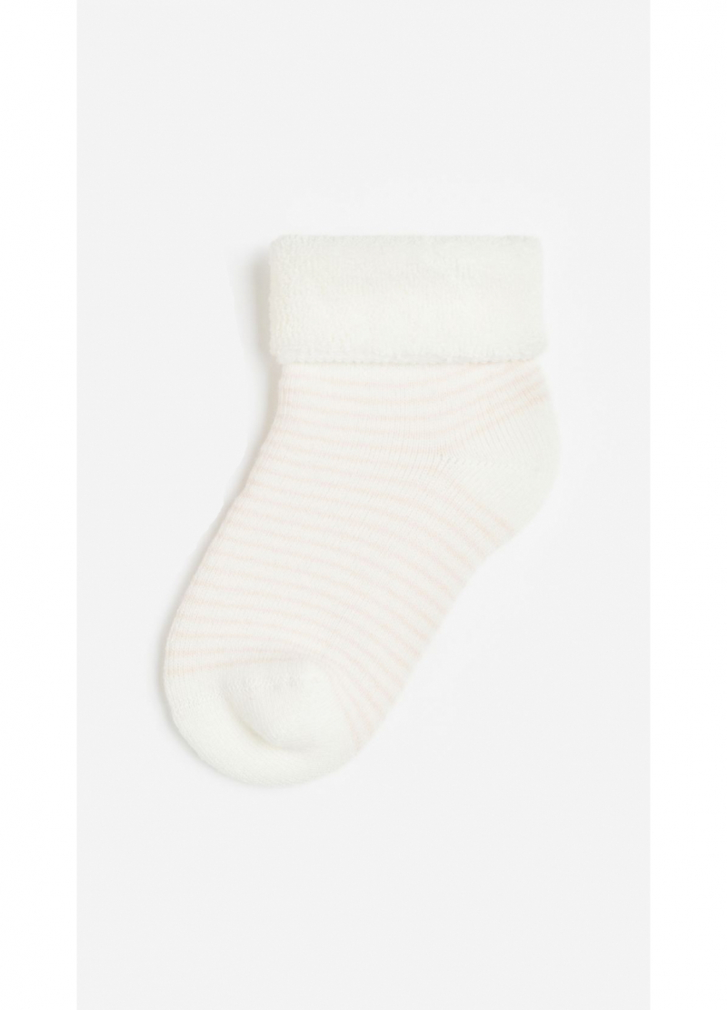 Шкарпетки 10-12   махрові для дівчинки H&amp;M 1167736-004 молочний 81011
