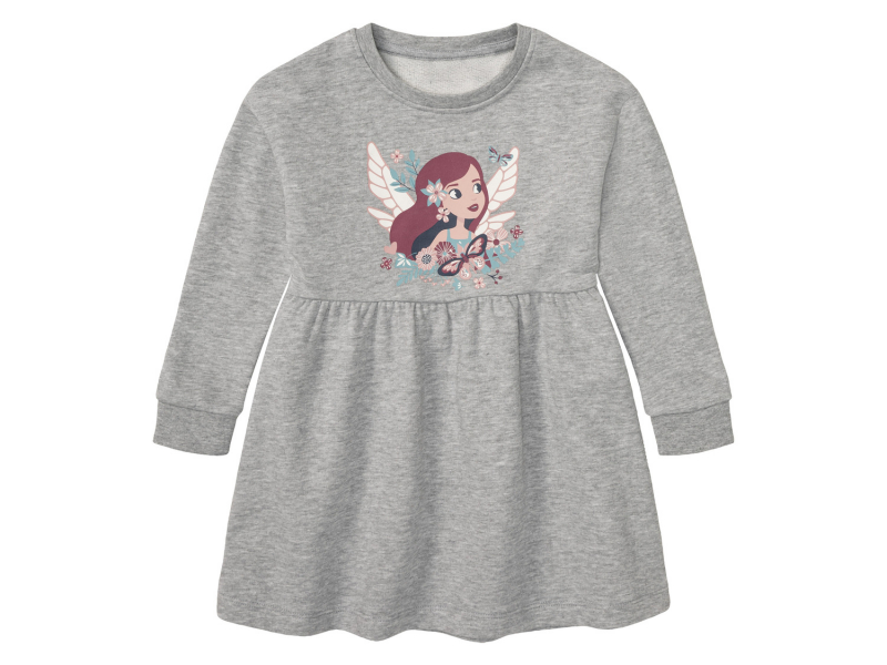 Костюм (звич.) (плаття і лосини) для дівчинки Lupilu 416674 110-116 см (4-6 years) Різнобарвний  89370