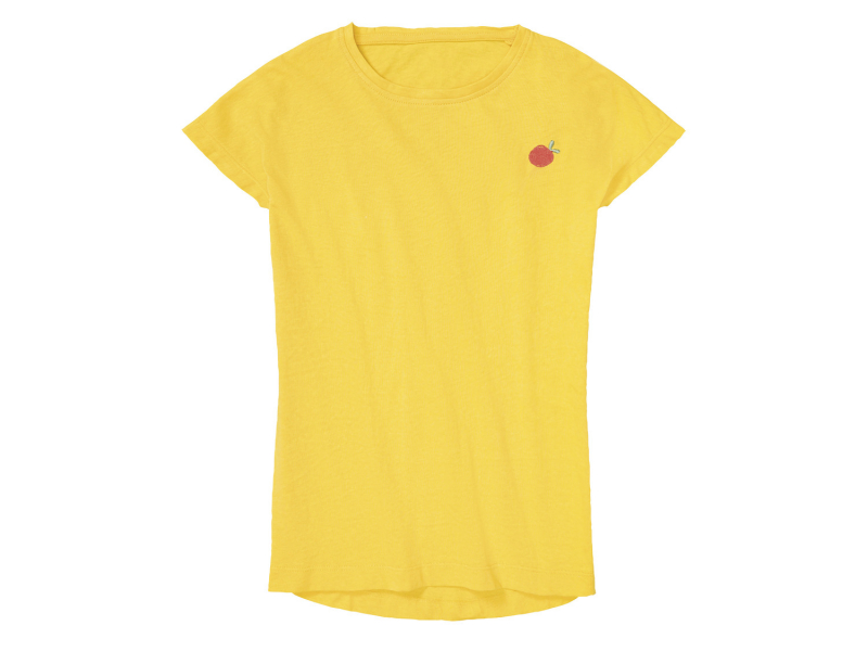 Піжама (футболка і шорти) для дівчинки Pepperts 409979 134-140 см (8-10 years) жовтий  81539