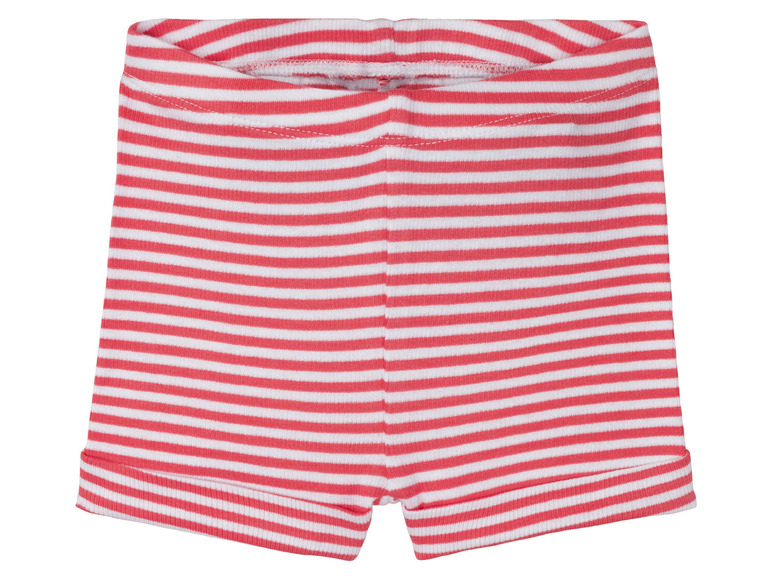 Шорти 074-80 см (6-12 months)   набір 2 шт. бавовняні для дівчинки Lupilu 375003 Різнобарвний 90332