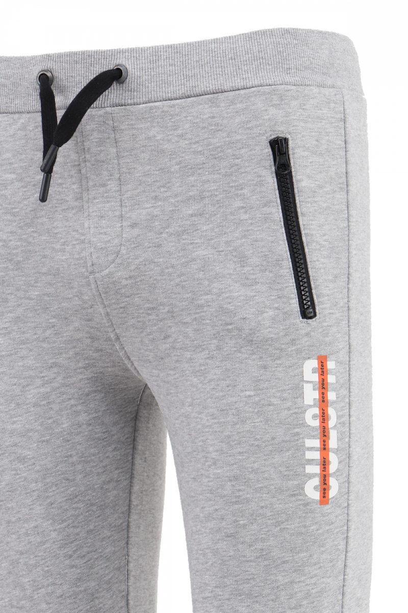 Спортивні штани 140 см (9-10 years)  Regular Fit з начосом для хлопчика s.Oliver 419240 сірий 91085