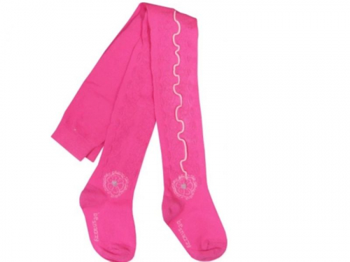 Колготки ажурні для дівчинки Be Snazzy RA-019 080-86 см (9-18 months) малиновий 83532 Колготки ажурні для дівчинки Be Snazzy RA-019 080-86 см (9-18 months) малиновий 83532