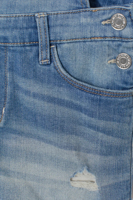 Напівкомбінезон 170 см (14-15 years)  Skinny джинсовий для дівчинки H&amp;M 0715410-001 синій 80316