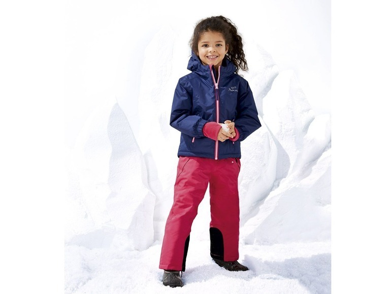 Термо-куртка 098-104 см (2-4 years)   лижна для дівчинки Lupilu 304922 темно-синій 69257