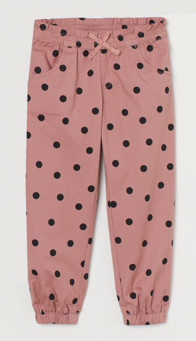 Штани  для дівчинки H&amp;M 0850899002 098 см (2-3 years) рожевий 64642