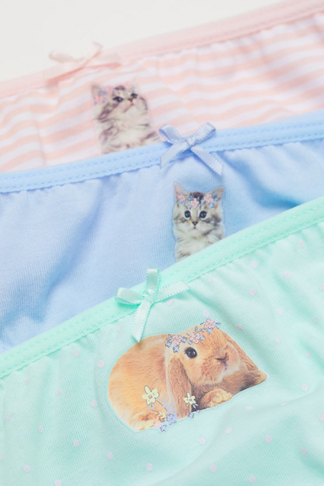 Трусики 092 см (18-24 months)   сліпи для дівчинки H&amp;M 0530235-044 зелений 90829