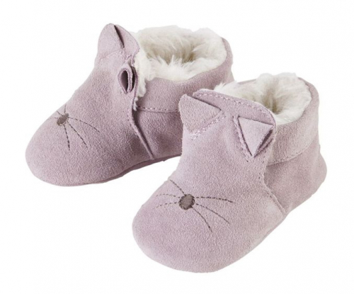 Пінетки-капці  для дівчинки Lupilu 290861 розмір взуття 20-21 (1-2 years) бузковий (світло-фіолетовий) 65728