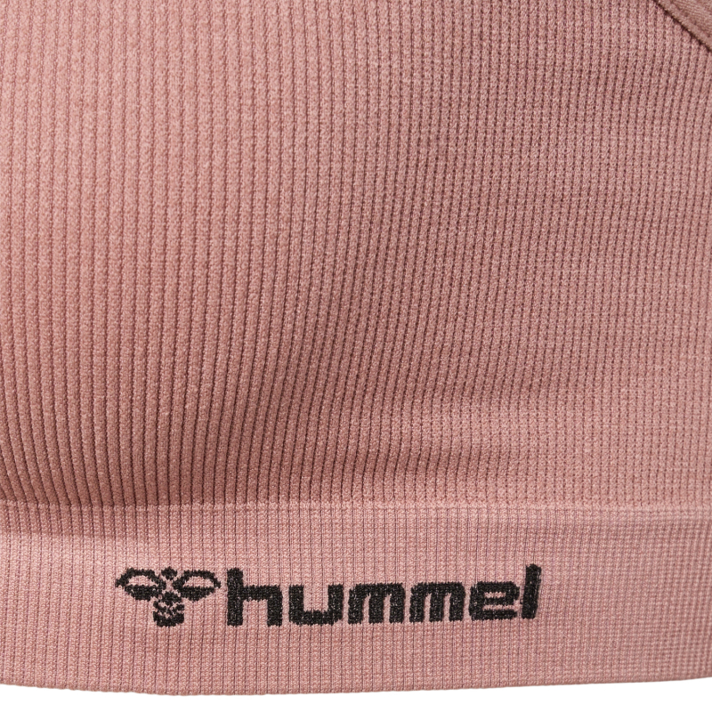 Спортивний топ безшовний для жінки Hummel 211785 34 / XS рожевий  77983