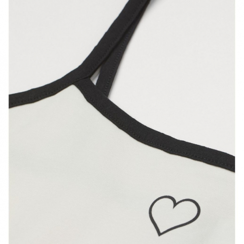 Плаття з тонкими лямками для жінки H&amp;M 1002336-001 32 / XXS молочний  82428