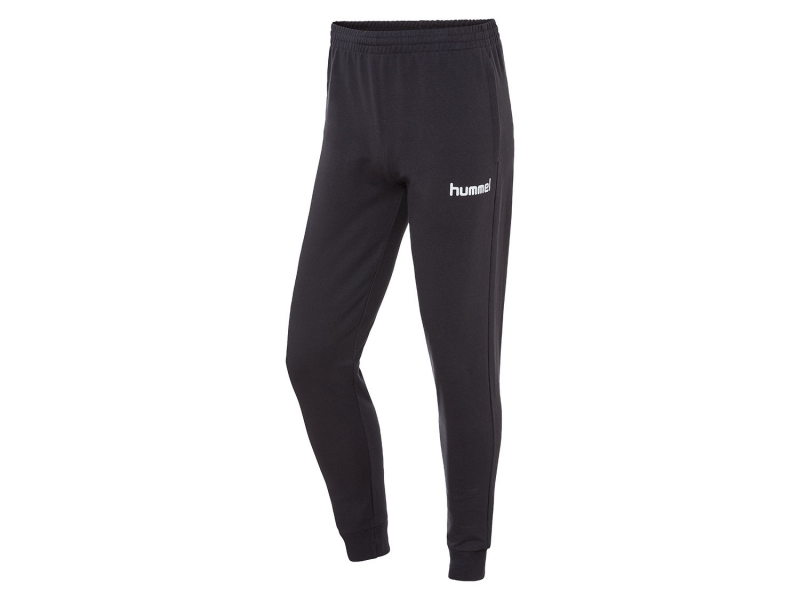 Спортивні штани M  Джоггеры з двунитки для чоловіка Hummel 225547 графітовий 91200