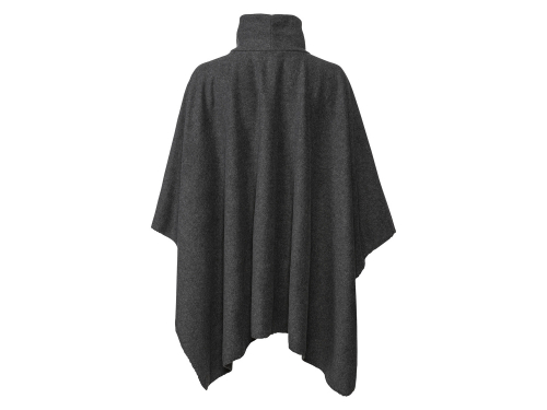 Пончо OneSize,XXS,XS,S,M,L,XL,XXL флісове для жінки Esmara 425284 графітовий 87600 Пончо OneSize,XXS,XS,S,M,L,XL,XXL флісове для жінки Esmara 425284 графітовий 87600