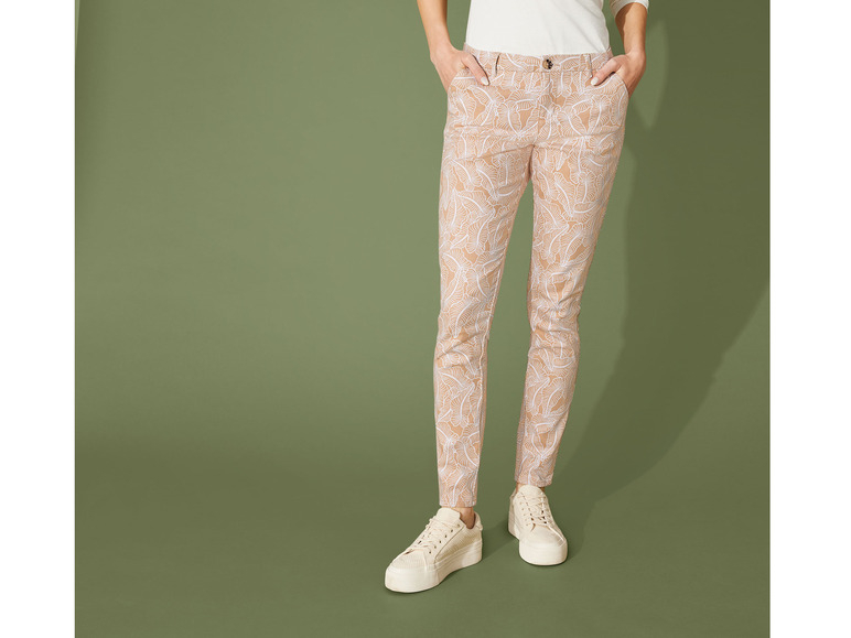 Джинси 40,M  Regular Fit завужені для жінки Esmara 442813 бежевий 91283