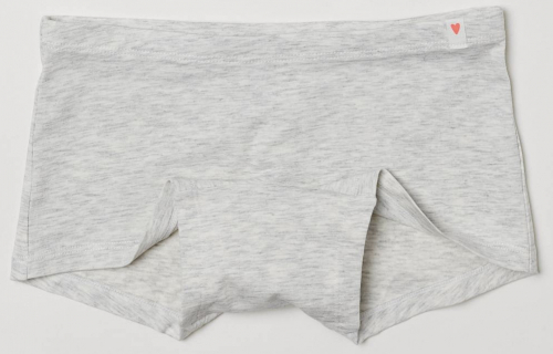 Трусики для дівчинки H&M 0487932043 134-140 см (8-10 years) сірий 63321 Трусики для дівчинки H&M 0487932043 134-140 см (8-10 years) сірий 63321