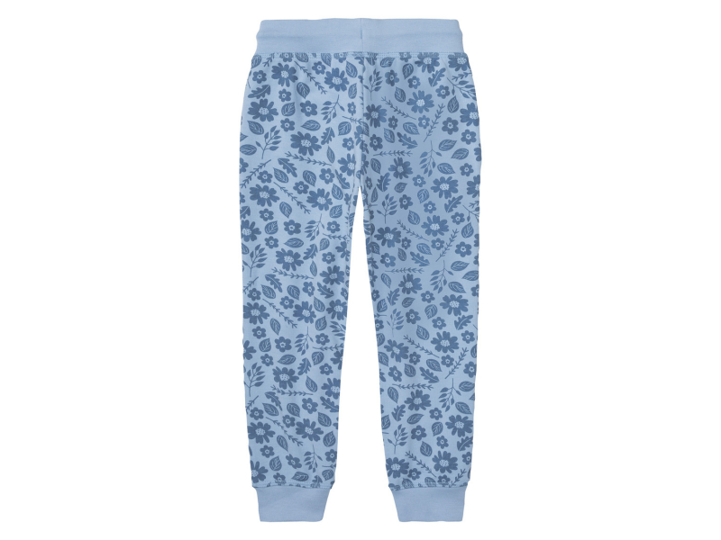 Спортивні штани двунитка для дівчинки Lupilu 498017 110-116 см (4-6 years) блакитний  78517